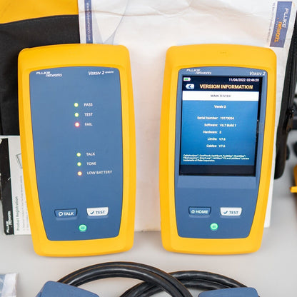 Fluke Versiv 2 DSX2-8000 2Ghz CableAnalyzer Cat8 Cat6a Cable Certifier DSX-8000