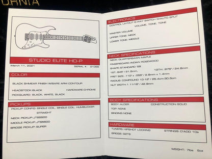 guitar James tyler USA