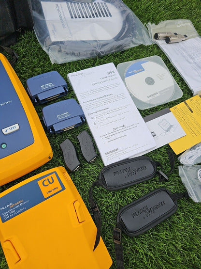 Fluke Networks DSX-5000 Versiv Cat6 Cat6a LAN Cable Certifier Tester DSX 5000
