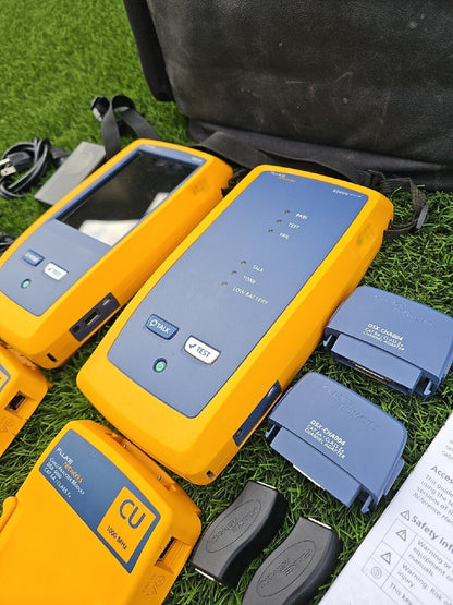 Fluke Networks DSX-5000 Versiv Cat6 Cat6a LAN Cable Certifier Tester DSX 5000