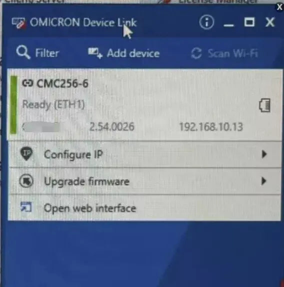 Omicron CMC256-6 relay protection tester FedEx fast shipping