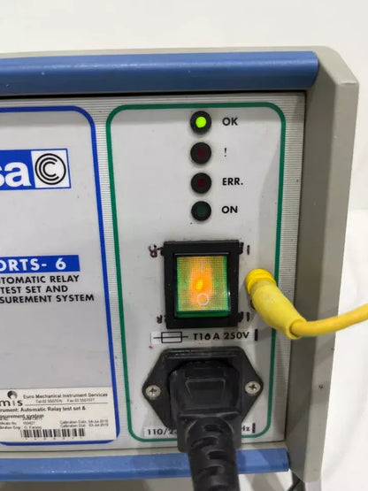 ISA DRTS-6 Automatic Relay Test Set And Measurement system