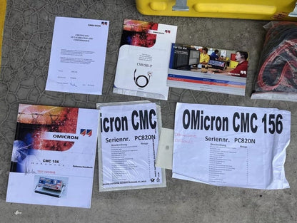 Omicron CMC 156 Phase Current Amplifier Relay Test Set